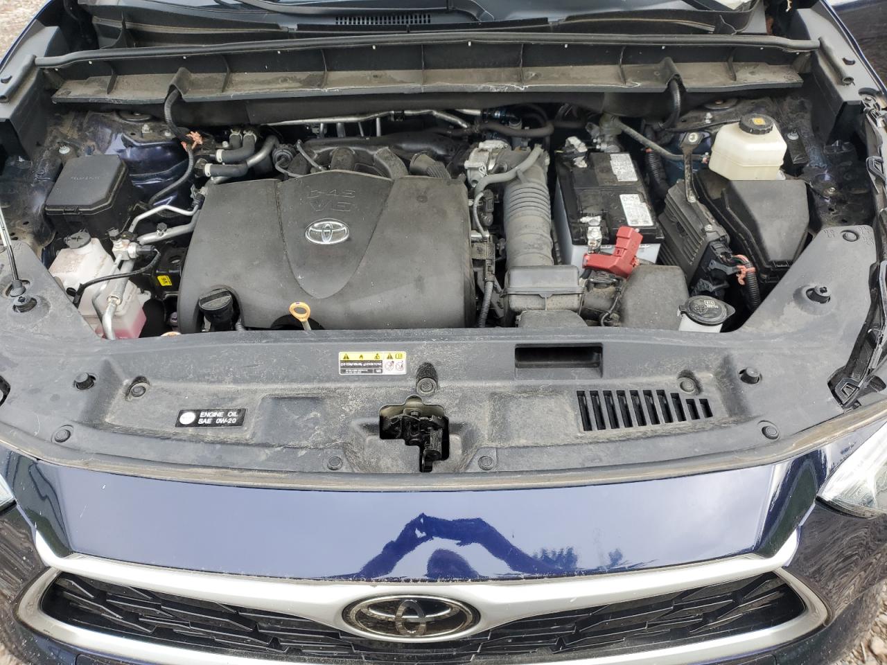 2022 Toyota Highlander L VIN: 5TDBZRBH6NS571776 Lot: 62668855