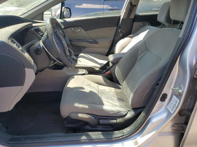 Sedans HONDA CIVIC 2013 Srebrny