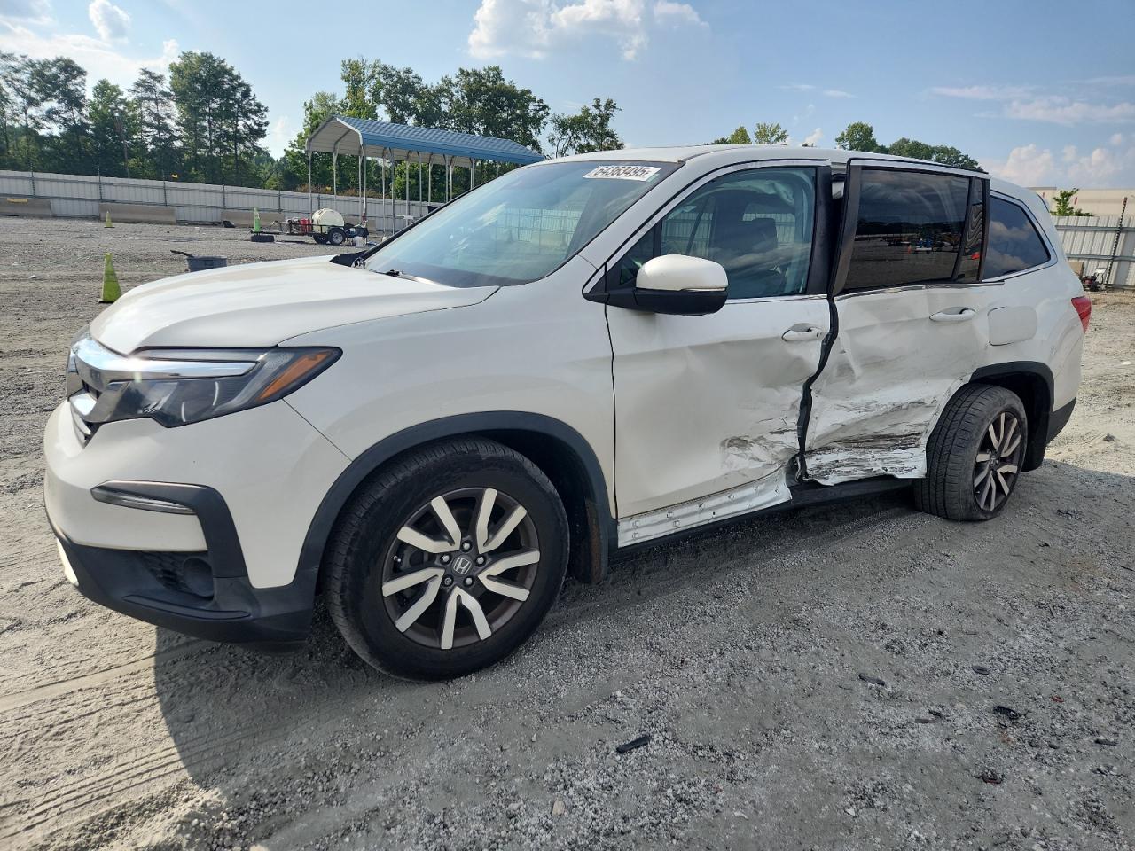 2020 Honda Pilot Exl VIN: 5FNYF5H58LB024616 Lot: 64363495