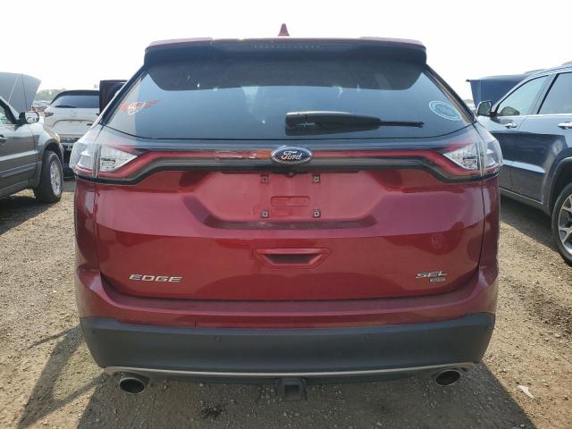  FORD EDGE 2017 Czerwony