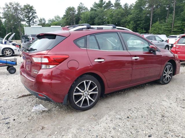  SUBARU IMPREZA 2017 Burgundy