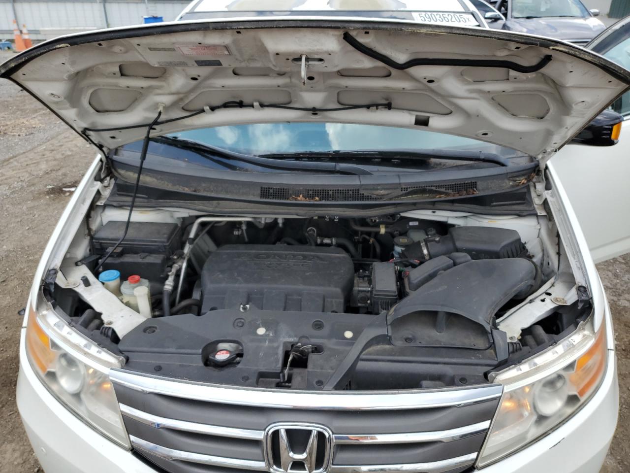 2012 Honda Odyssey Touring VIN: 5FNRL5H9XCB031860 Lot: 59036205