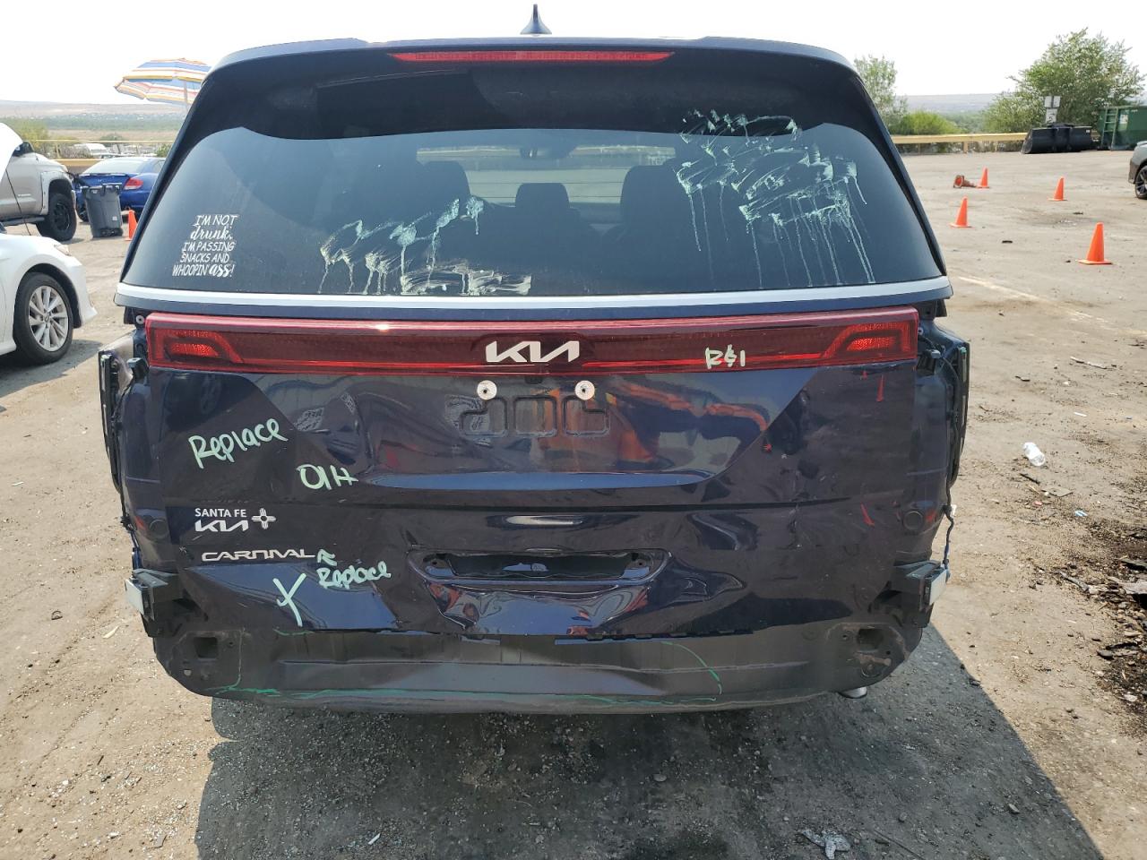 2024 Kia Carnival Lx VIN: KNDNB4H38R6327438 Lot: 64689695