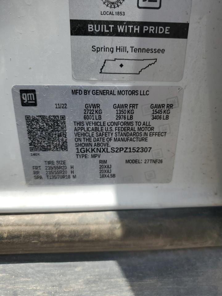 2023 GMC Acadia Denali VIN: 1GKKNXLS2PZ152307 Lot: 61485675