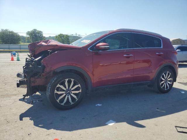  KIA SPORTAGE 2017 Maroon