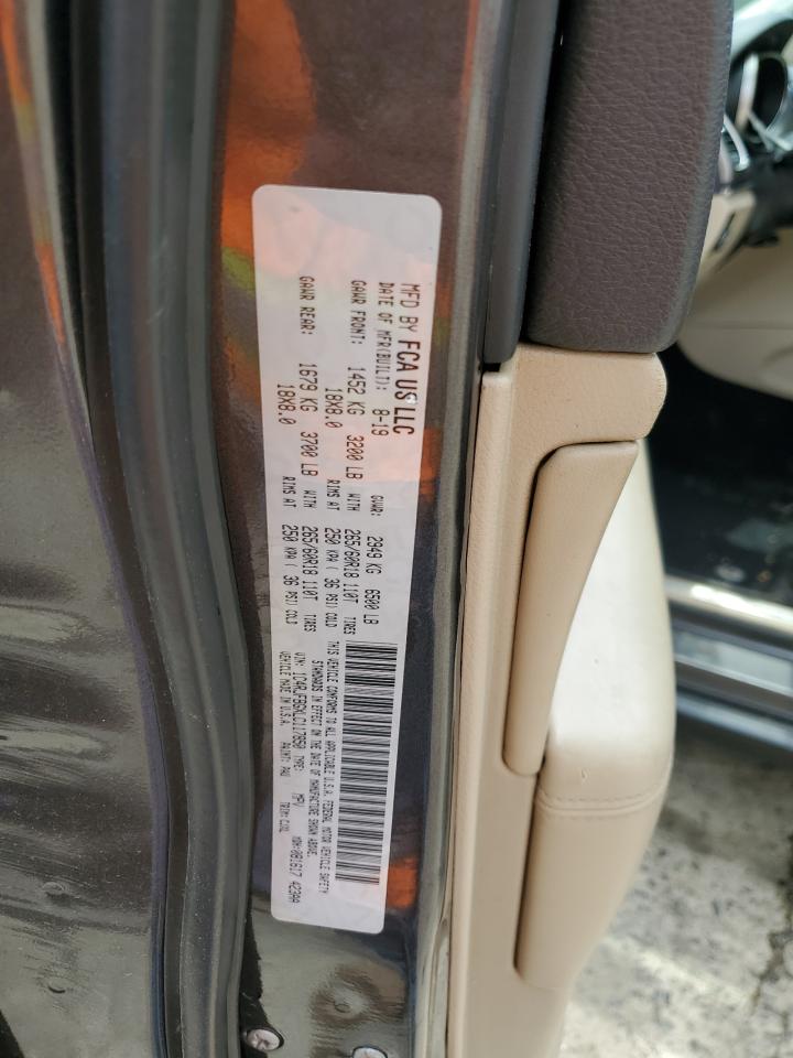 2020 Jeep Grand Cherokee Limited VIN: 1C4RJFBGXLC117850 Lot: 62158955