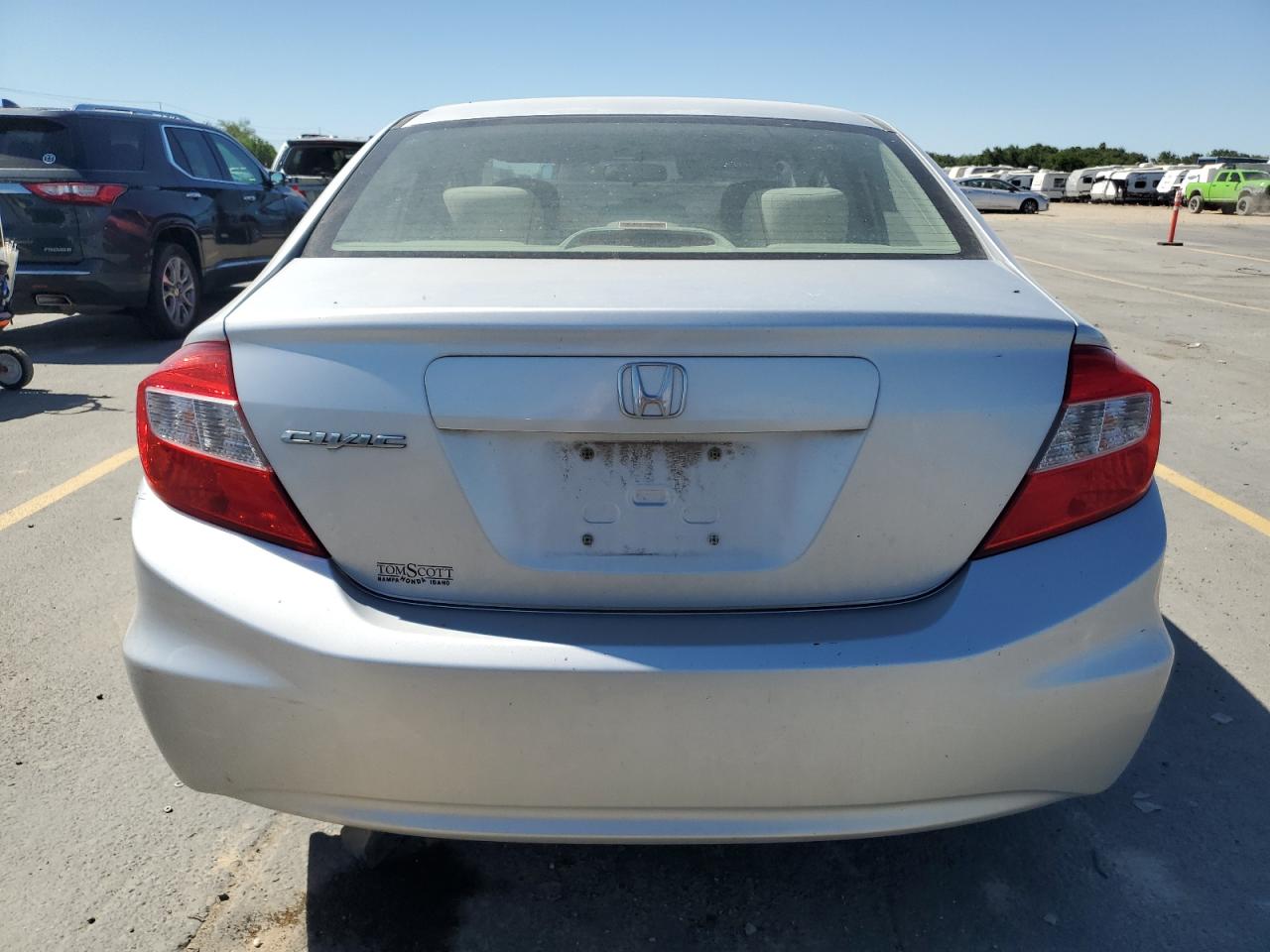 2012 Honda Civic Lx VIN: 2HGFB2F58CH543665 Lot: 62684705