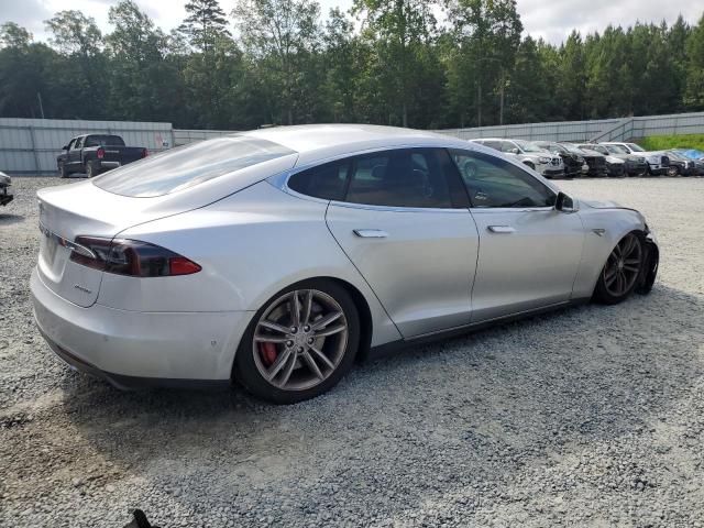  TESLA MODEL S 2014 Silver