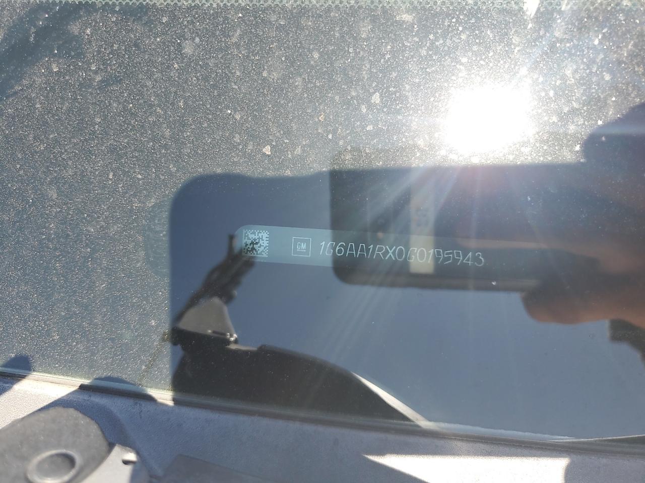 2016 Cadillac Ats VIN: 1G6AA1RX0G0195943 Lot: 65159855