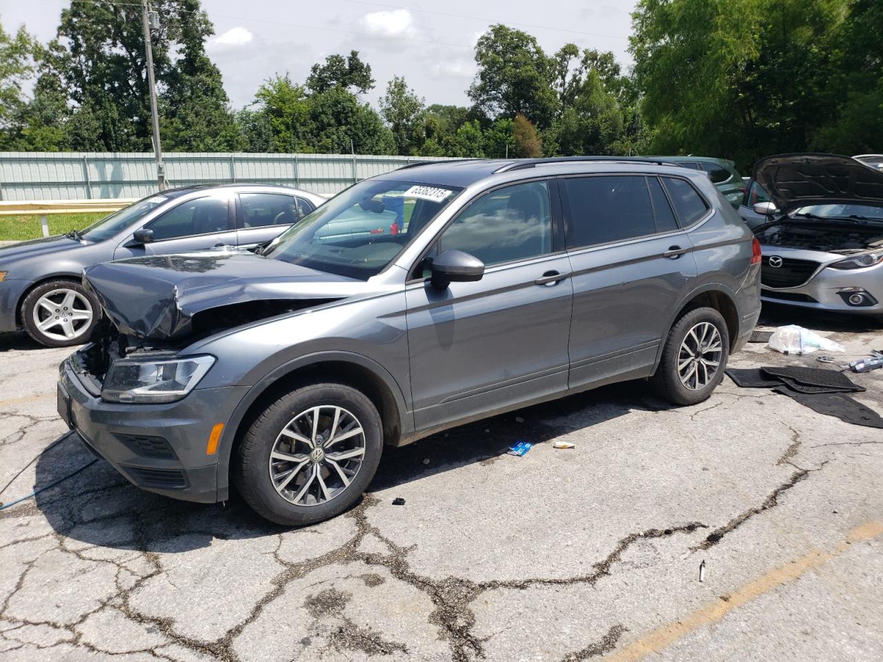 2021 Volkswagen Tiguan S VIN: 3VV1B7AX0MM029084 Lot: 65362315