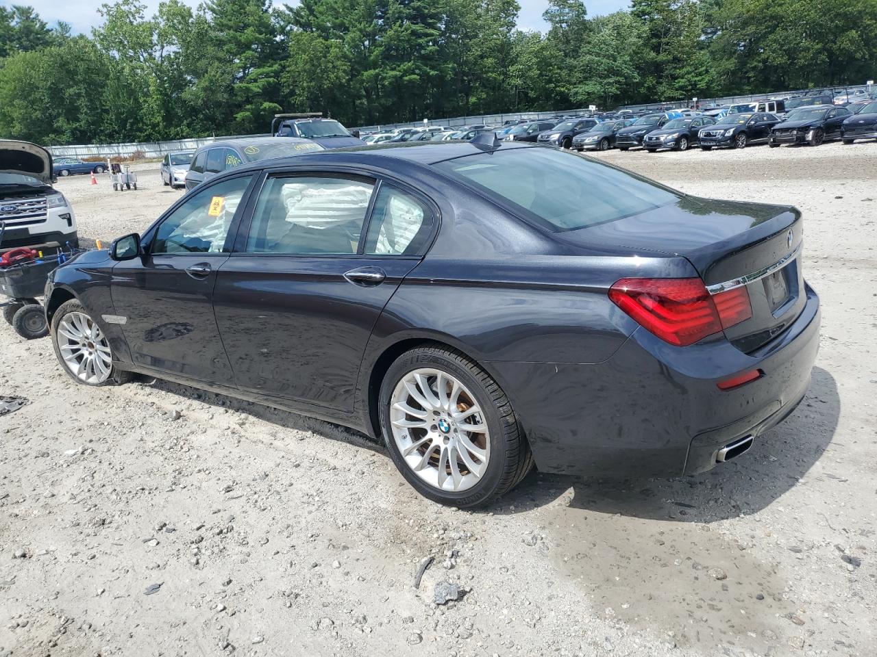 2014 BMW 750 Li VIN: WBAYE8C51ED135544 Lot: 65123025