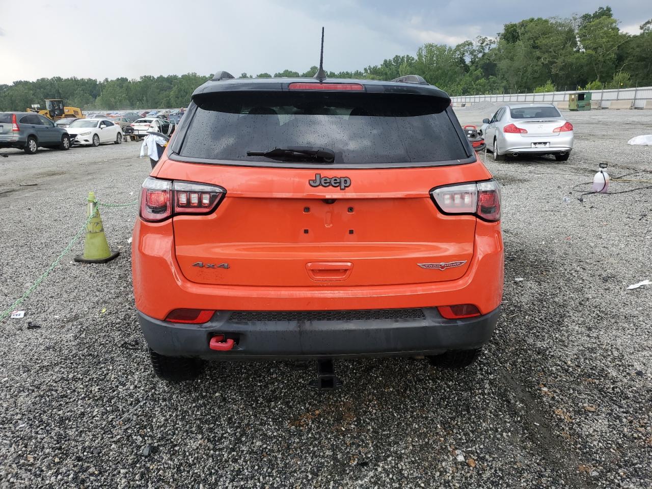 2018 Jeep Compass Trailhawk VIN: 3C4NJDDB0JT128653 Lot: 64282705
