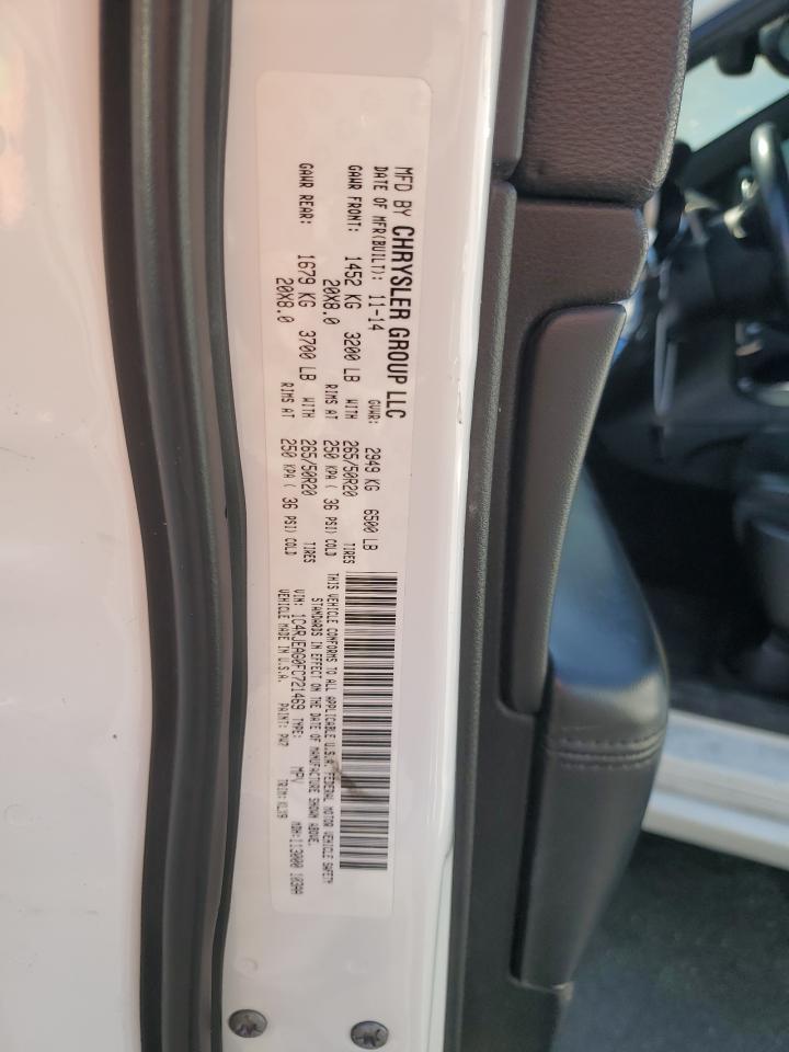 2015 Jeep Grand Cherokee Laredo VIN: 1C4RJEAG0FC721469 Lot: 65413545