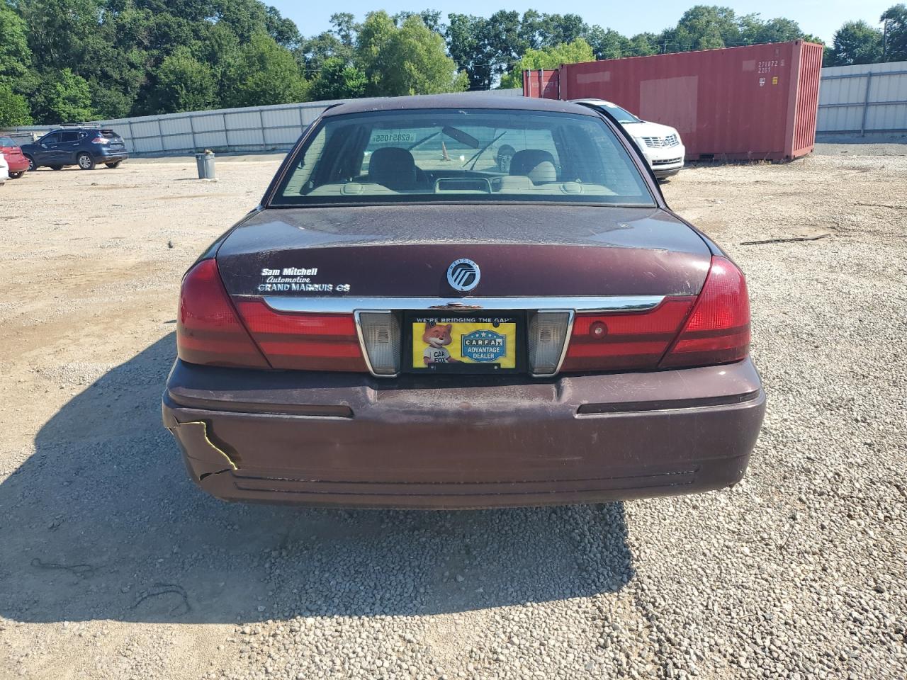 2003 Mercury Grand Marquis Gs VIN: 2MEFM74WX3X634376 Lot: 62851055