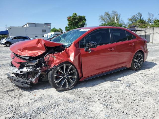  TOYOTA COROLLA 2020 Czerwony