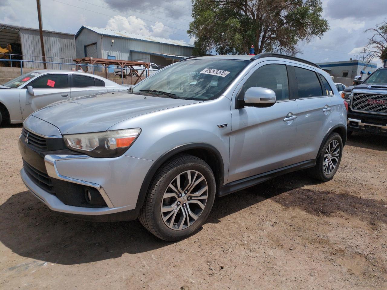 2017 Mitsubishi Outlander Sport Sel silver null gas JA4AP4AW6HZ066158 photo #1