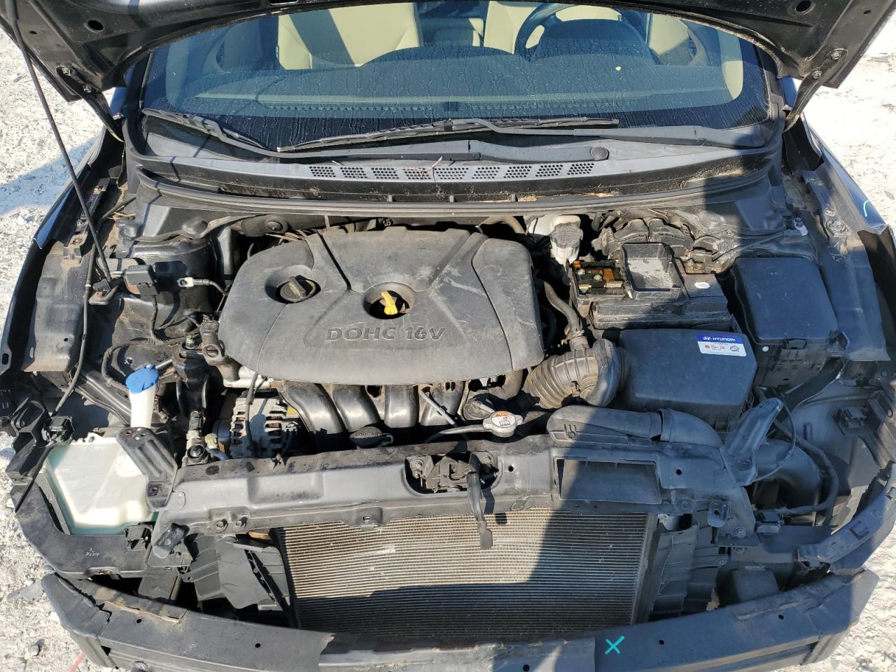 2013 Hyundai Elantra Gls VIN: KMHDH4AE0DU582591 Lot: 62272505