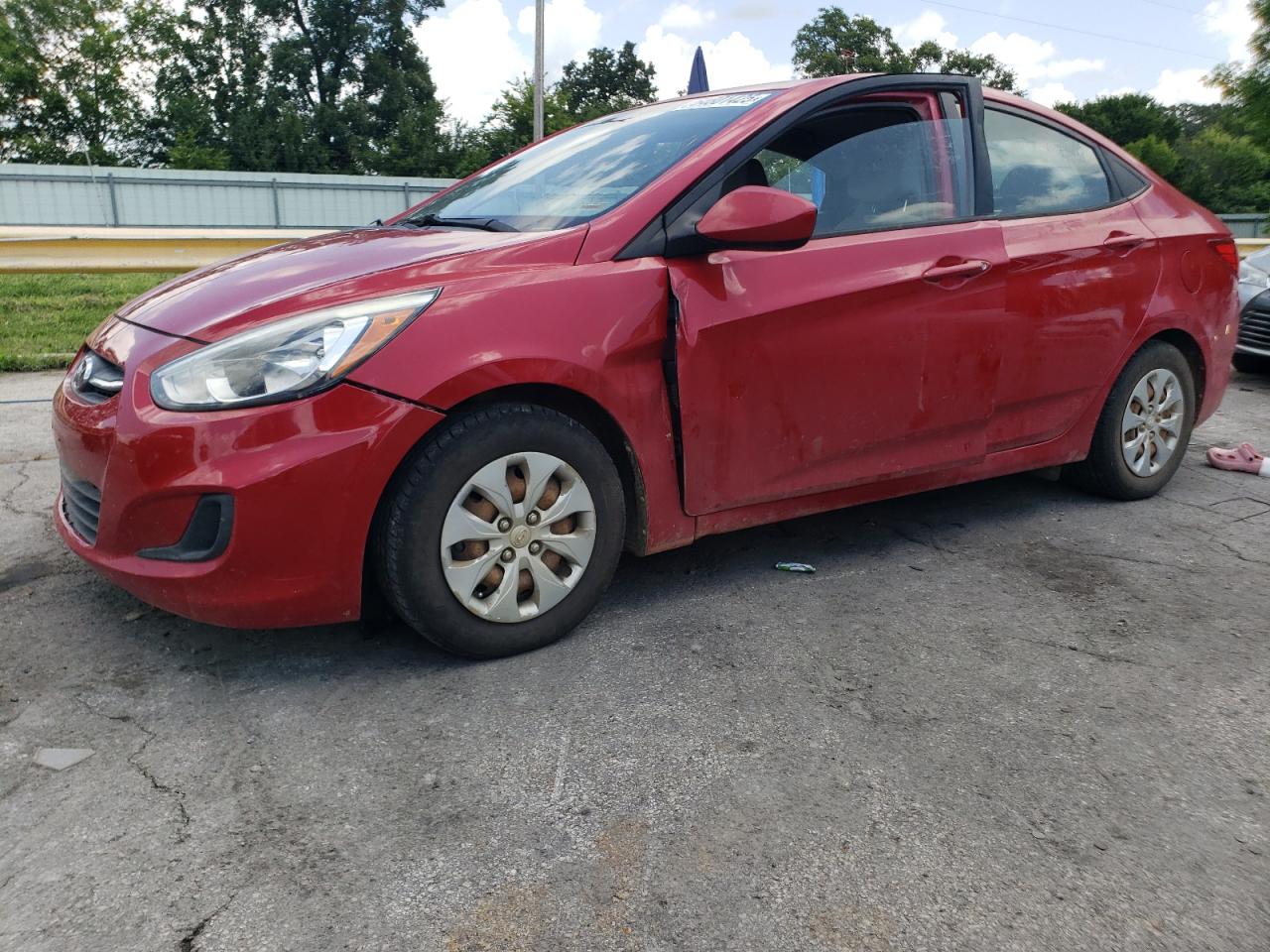 2015 Hyundai Accent Gls VIN: KMHCT4AE2FU797404 Lot: 64801425