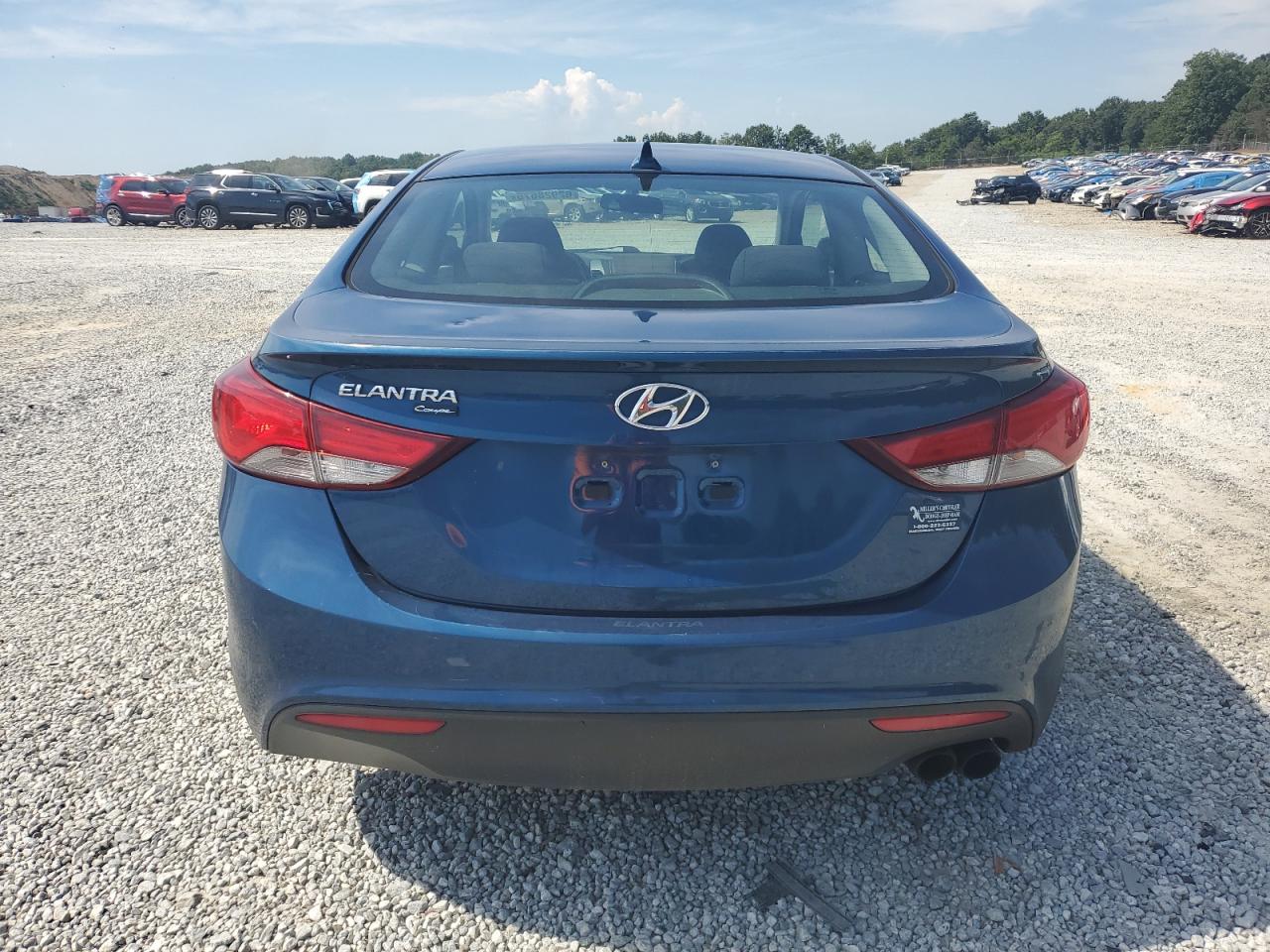 2014 Hyundai Elantra Coupe Gs VIN: KMHDH6AH5EU027725 Lot: 62928675