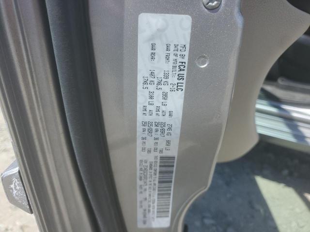 2016 DODGE GRAND CARAVAN SXT  