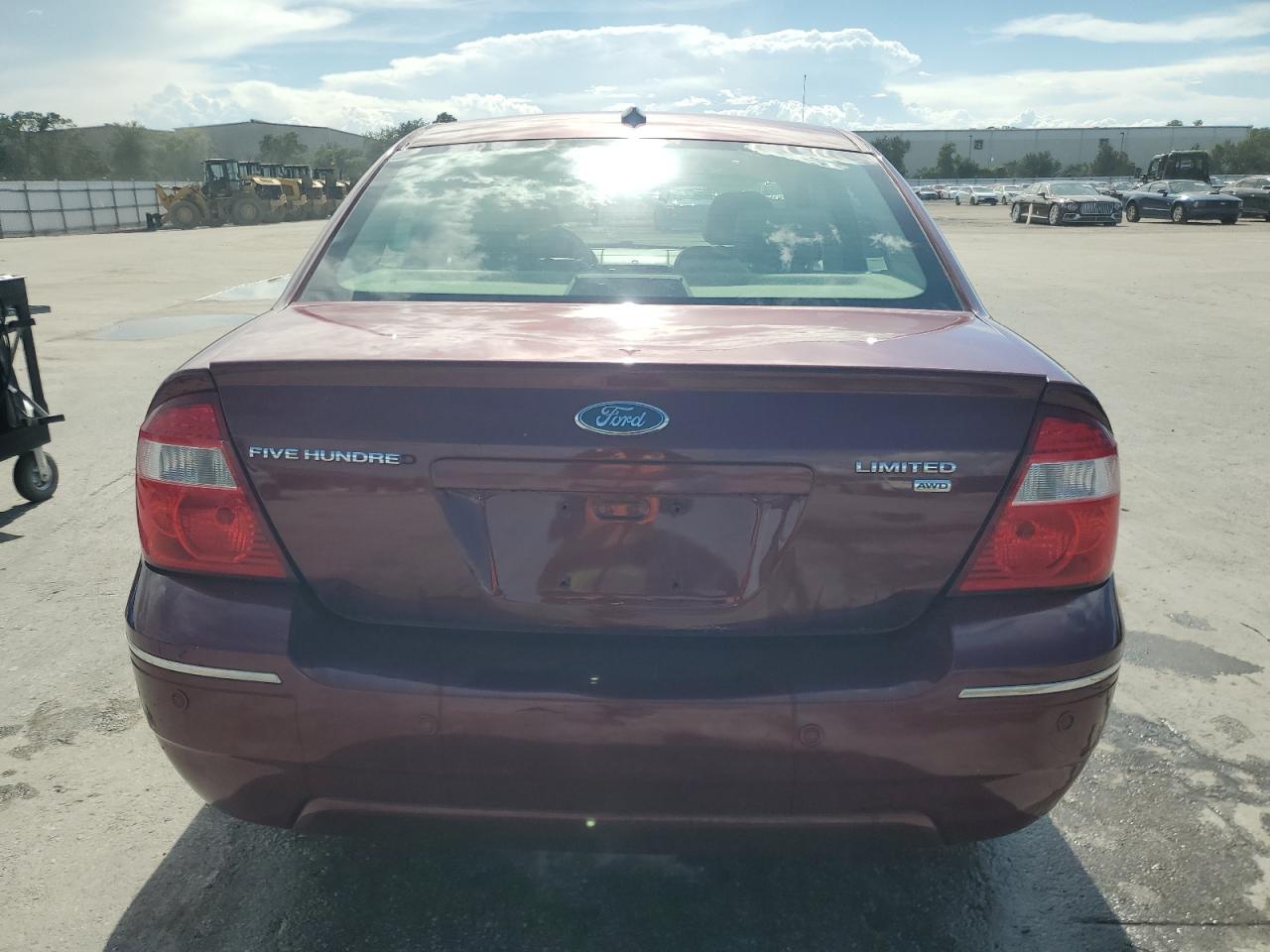 2007 Ford Five Hundred Limited VIN: 1FAHP28127G114130 Lot: 65203145