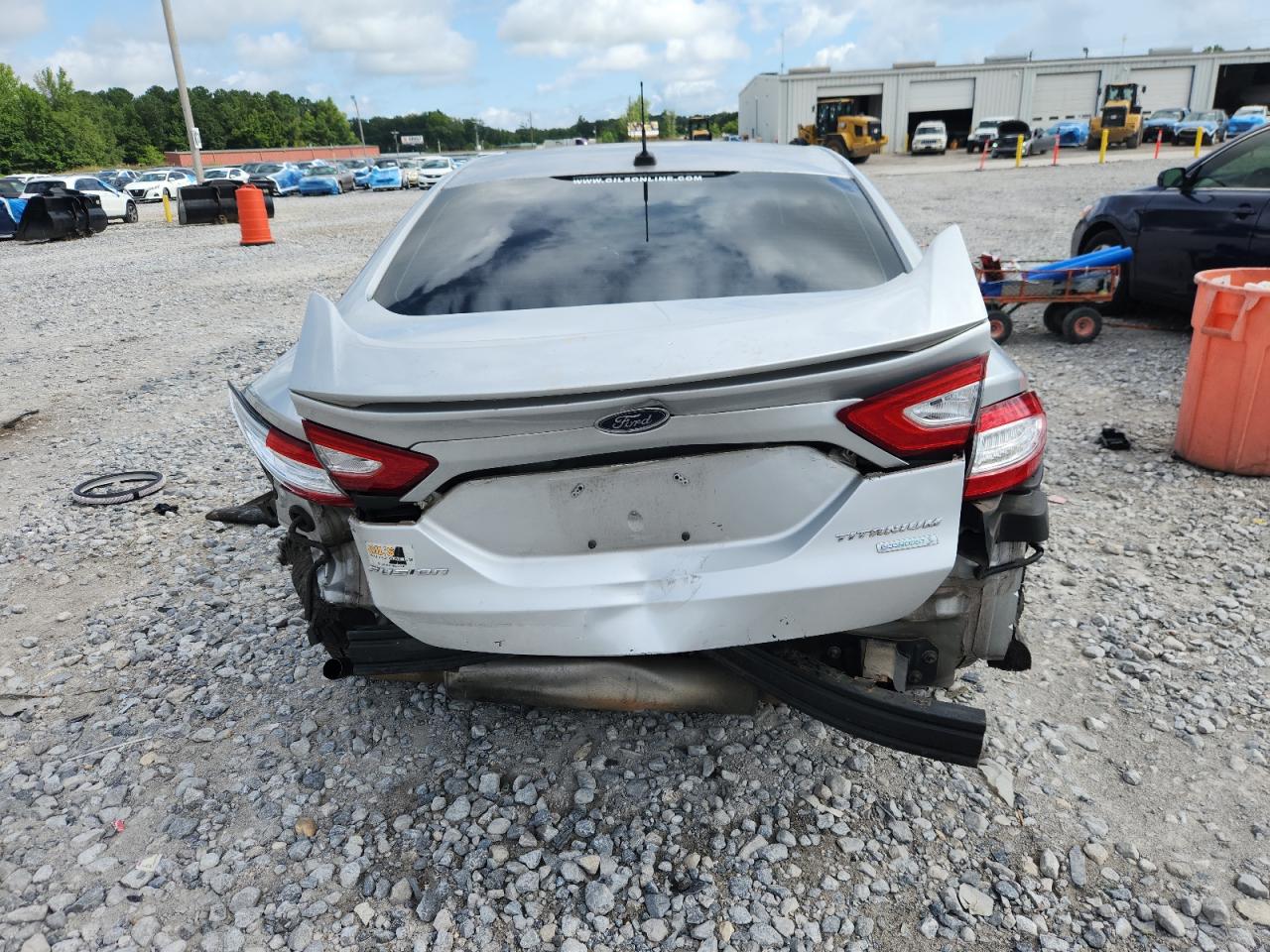 2014 Ford Fusion Titanium VIN: 3FA6P0K92ER320449 Lot: 65404395