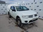 2012 MITSUBISHI L200 4WORK for sale at Copart BRISTOL