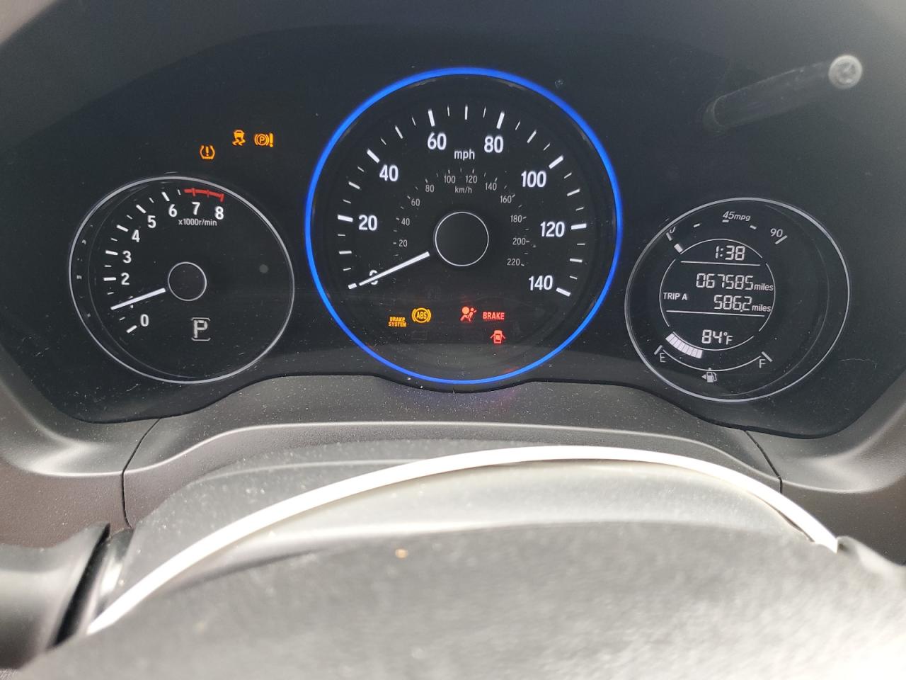 2018 Honda Hr-V Lx VIN: 3CZRU6H34JG726156 Lot: 61366275