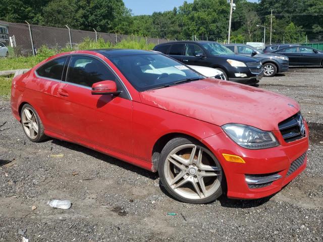 Coupet MERCEDES-BENZ C-CLASS 2015 Czerwony