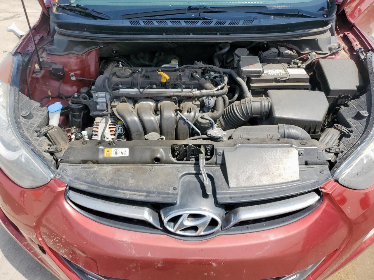 2013 Hyundai Elantra Gls VIN: 5NPDH4AE3DH212962 Lot: 65293185