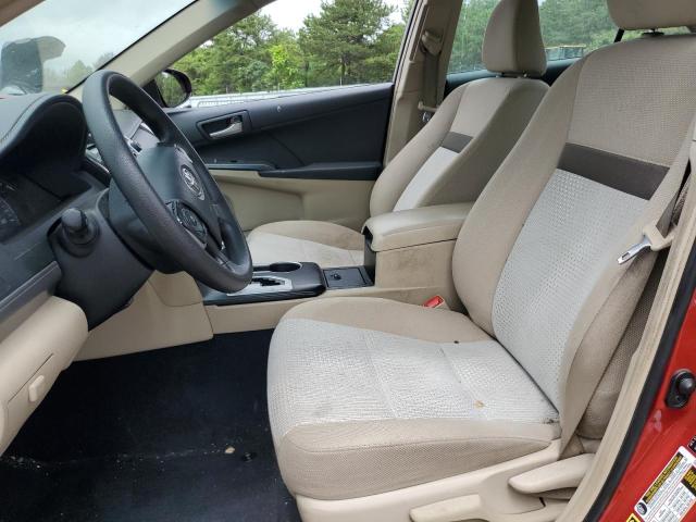  TOYOTA CAMRY 2012 Красный
