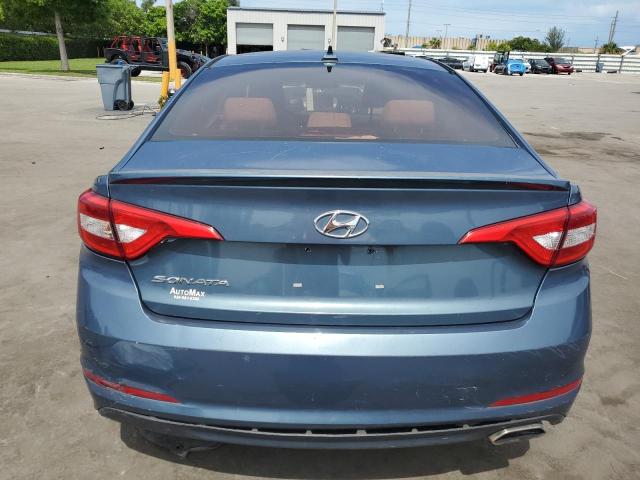 Sedans HYUNDAI SONATA 2015 Blue