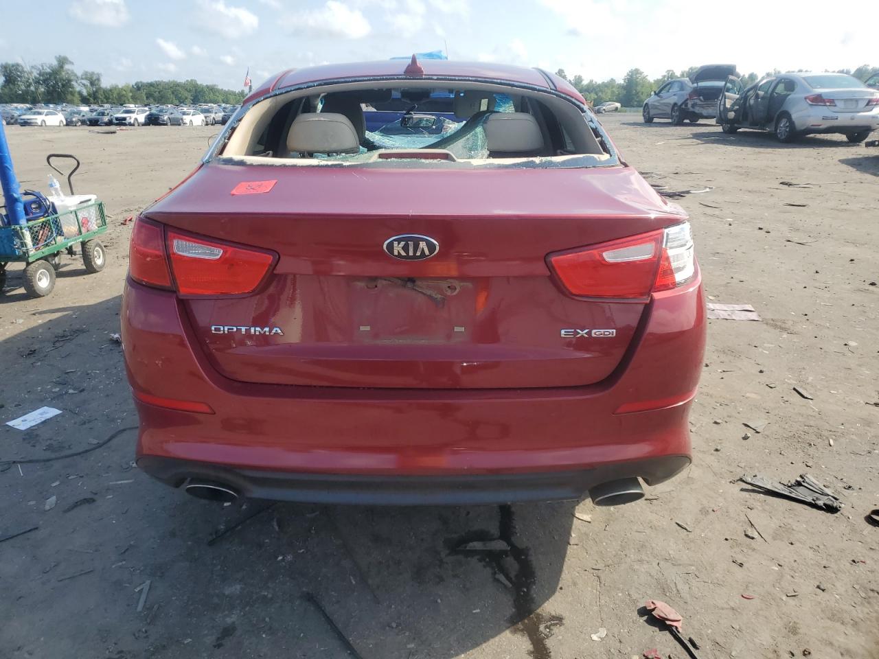 2014 Kia Optima Ex VIN: 5XXGN4A79EG310298 Lot: 64207765