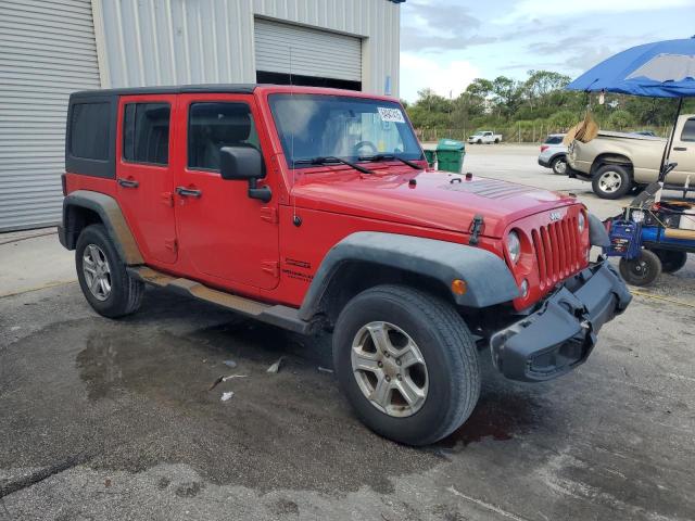  JEEP WRANGLER 2017 Czerwony