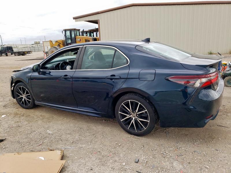  TOYOTA CAMRY 2021 Blue