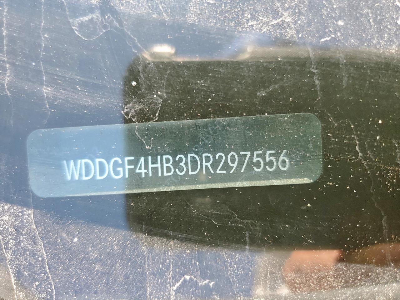 2013 Mercedes-Benz C 250 VIN: WDDGF4HB3DR297556 Lot: 66558405