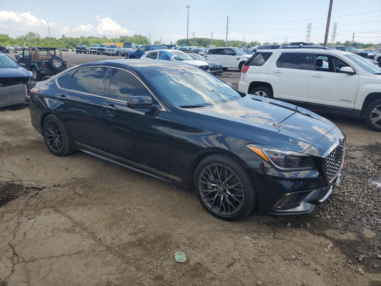 2018 Genesis G80 Sport VIN: KMHGN4JBXJU229377 Lot: 64201975