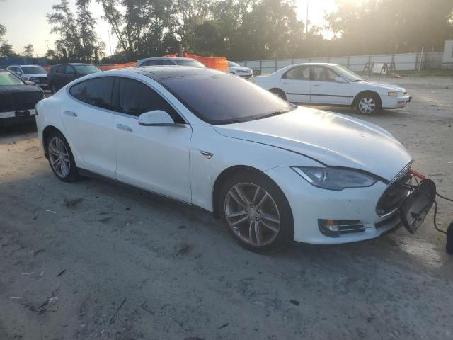 Hatchbacks TESLA MODEL S 2013 Biały