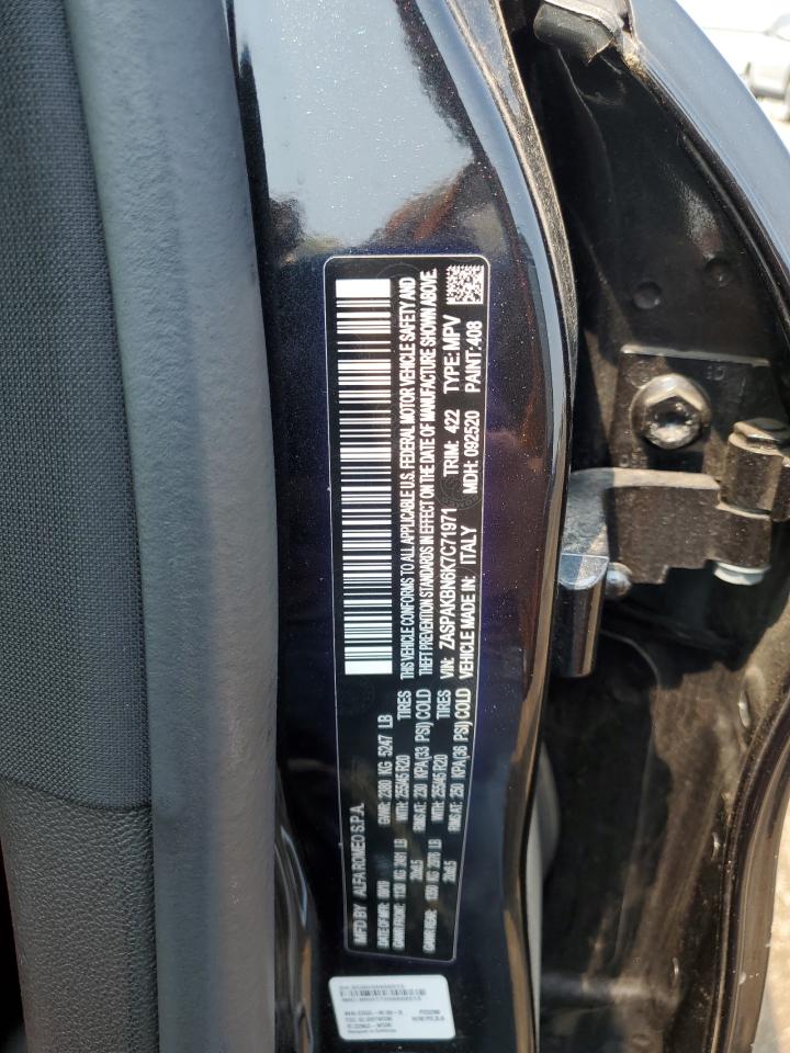 2019 Alfa Romeo Stelvio Ti VIN: ZASPAKBN6K7C71971 Lot: 66742355