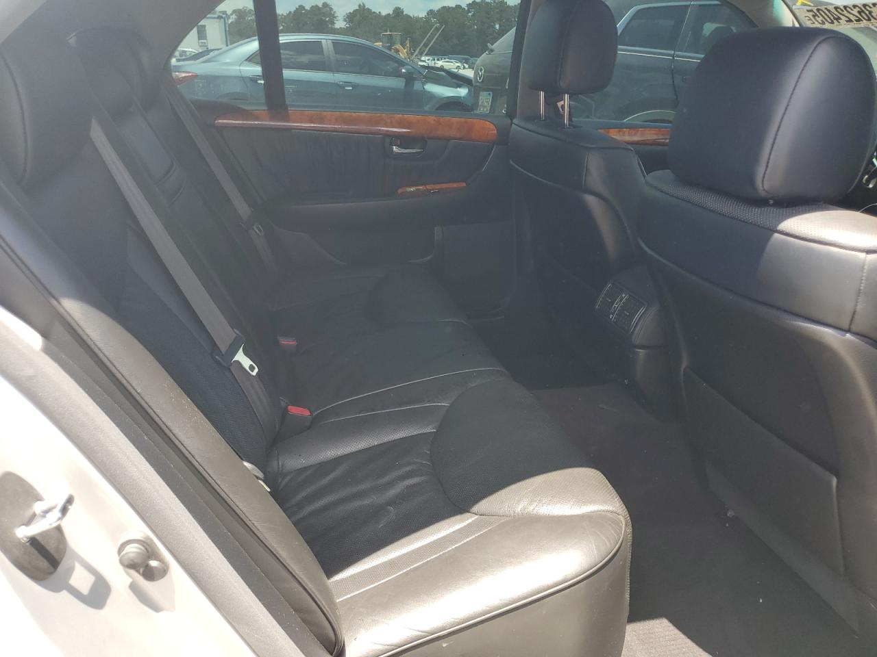 2005 Lexus Ls 430 VIN: JTHBN36F755019208 Lot: 63622405