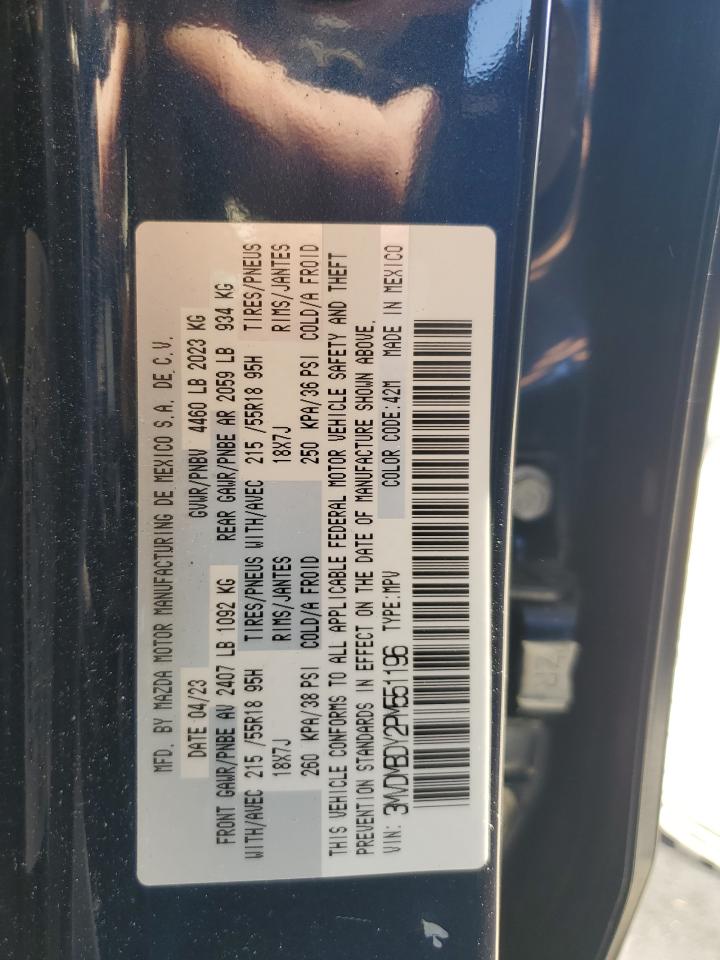 2023 Mazda Cx-30 Premium VIN: 3MVDMBDY2PM551196 Lot: 63128945