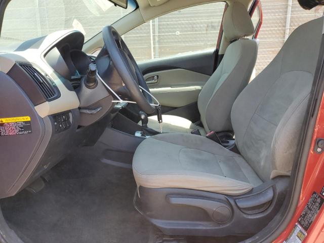 Sedans KIA RIO 2014 Red