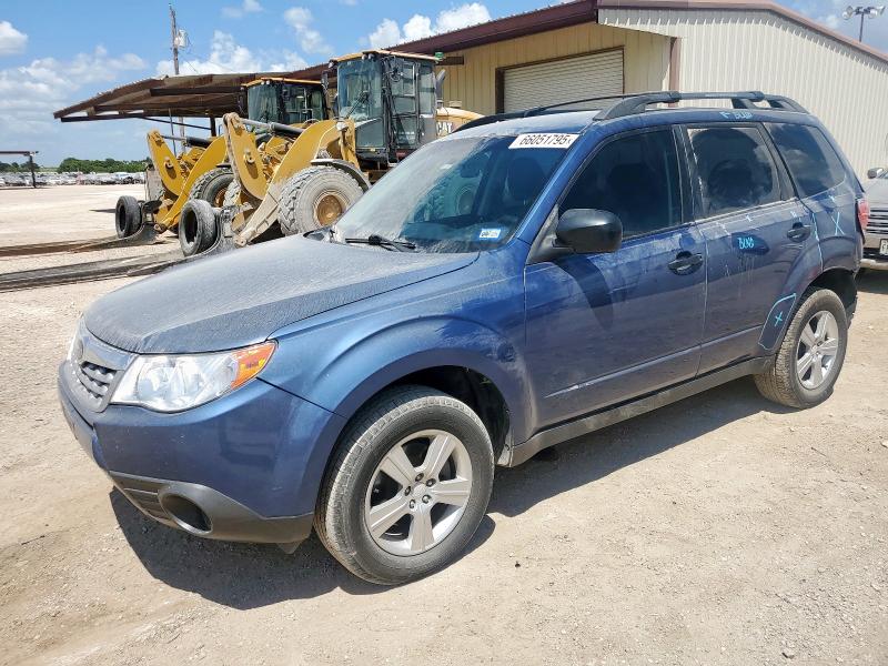  SUBARU FORESTER 2012 Blue