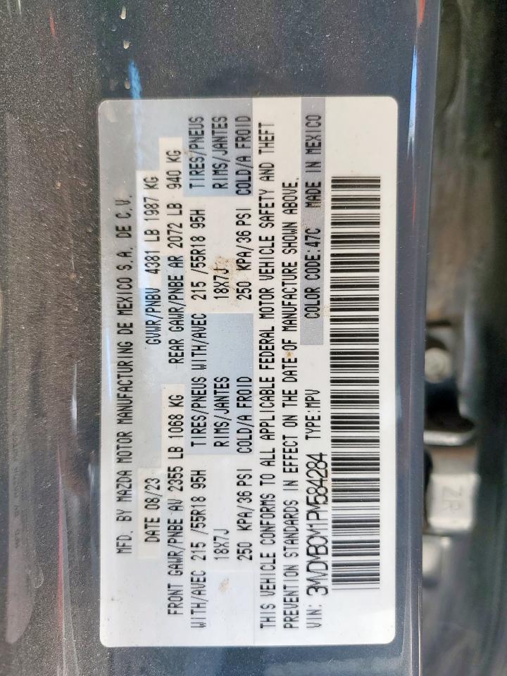 2023 Mazda Cx-30 Preferred VIN: 3MVDMBCM1PM584284 Lot: 64326475