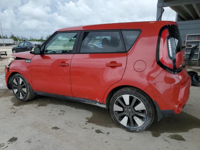  KIA SOUL 2015 Czerwony