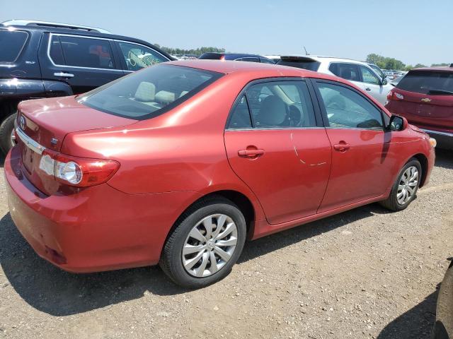  TOYOTA COROLLA 2013 Czerwony