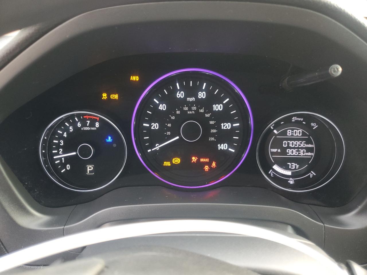 2020 Honda Hr-V Lx VIN: 3CZRU6H36LM724591 Lot: 66617365