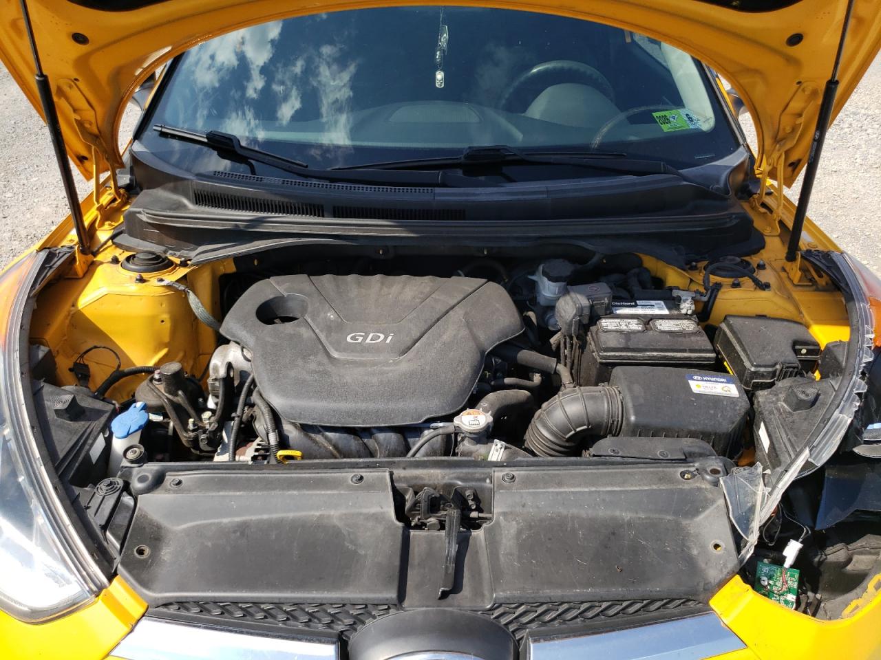 2016 Hyundai Veloster VIN: KMHTC6AD1GU252184 Lot: 63524335