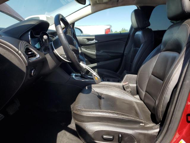  CHEVROLET CRUZE 2017 Czerwony