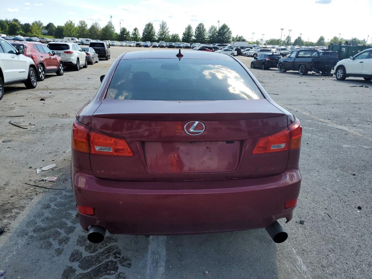 2007 Lexus Is 250 VIN: JTHBK262572029210 Lot: 63536365